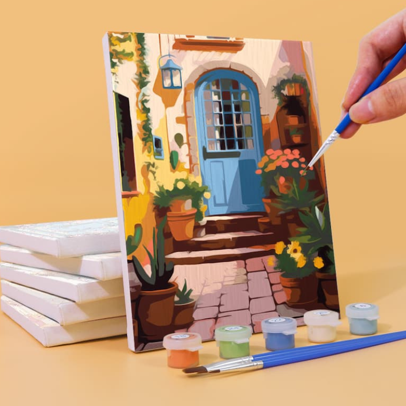 Mini Paint by Numbers Kits: Small Size, Big Experience?