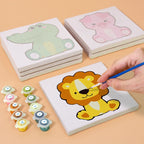 Adorable Animals - 6 Mini Paintings
