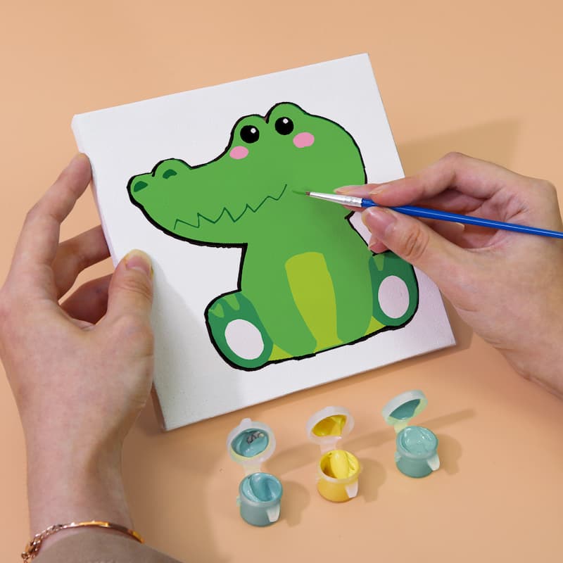 Adorable Animals - 6 Mini Paintings
