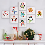 Festive Friends - 6 Mini Paintings