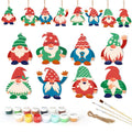 Festive Christmas Gnomes Ornaments Paint by Numbers