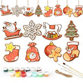 Christmas Wonderland Ornaments Paint by Numbers