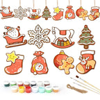 Christmas Wonderland Ornaments Paint by Numbers