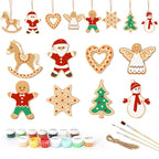 Traditional Christmas Cookie Ornaments Paint by Numbers