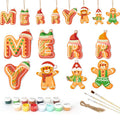 Merry Cookie Crew Ornaments Paint by Numbers