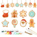 Christmas Candyland Ornaments Paint by Numbers