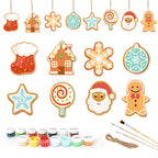 Christmas Candyland Ornaments Paint by Numbers