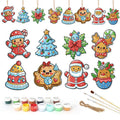 Christmas Sweet Treats Ornaments Paint by Numbers