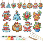 Christmas Sweet Treats Ornaments Paint by Numbers