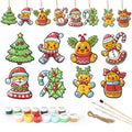 Jolly Christmas Friends Ornaments Paint by Numbers
