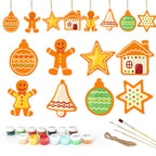 Holiday Cookie Ornaments Paint by Numbers