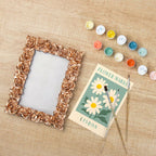 Lisbon Daisy Mini Framed Paint by Numbers