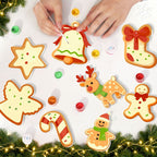 Christmas Cookie Delights Ornaments Paint by Numbers
