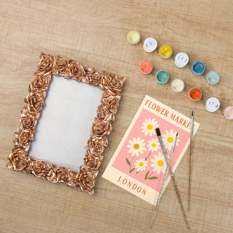 Daisy Bloom Mini Framed Paint by Numbers
