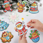 Christmas Sweet Treats Ornaments Paint by Numbers