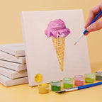 Ice Cream Delights Mini Paint by Numbers