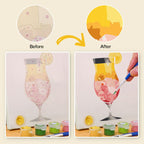 Citrus Cocktails Mini Paint by Numbers