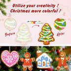 Starry Christmas Treats Ornaments Paint by Numbers