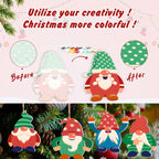 Festive Christmas Gnomes Ornaments Paint by Numbers