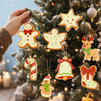 Christmas Cookie Delights Ornaments Paint by Numbers