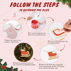Classic Christmas Cheer Ornaments Paint by Numbers