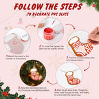 Starry Christmas Treats Ornaments Paint by Numbers