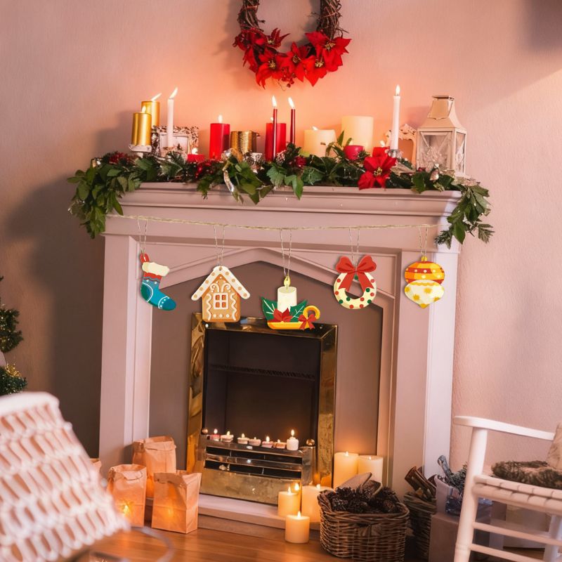 Festive Hearth & Home Ornaments Paint by Numbers