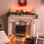 Christmas Wonderland Ornaments Paint by Numbers
