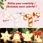 Christmas Cookie Delights Ornaments Paint by Numbers