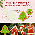 Merry Christmas Treasures Ornaments Paint by Numbers