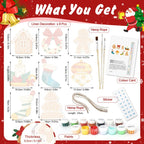 Festive Hearth & Home Ornaments Paint by Numbers