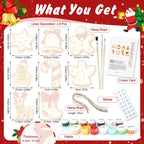Christmas Cookie Delights Ornaments Paint by Numbers