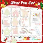 Merry Christmas Treasures Ornaments Paint by Numbers