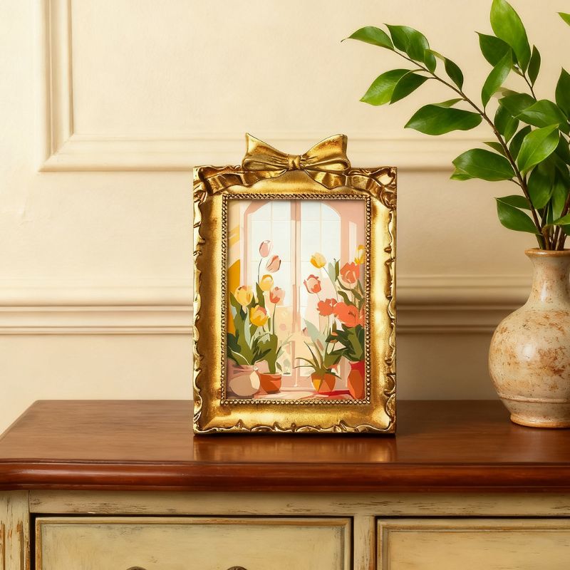 Spring Tulips Mini Framed Paint by Numbers