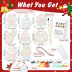 Christmas Sweet Treats Ornaments Paint by Numbers