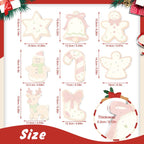 Christmas Cookie Delights Ornaments Paint by Numbers