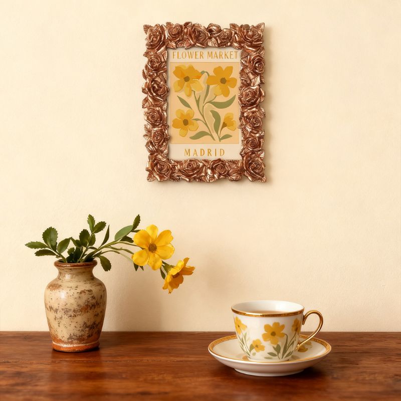 Madrid Floral Mini Framed Paint by Numbers