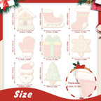Classic Christmas Cheer Ornaments Paint by Numbers