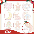 Starry Christmas Treats Ornaments Paint by Numbers