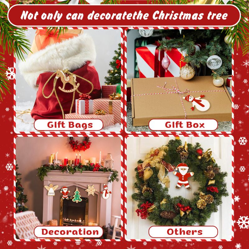 Traditional Christmas Cookie Ornaments Paint by Numbers