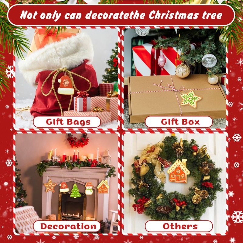 Snowy Christmas Icons Ornaments Paint by Numbers