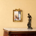 Sunlit Garden Steps Mini Framed Paint by Numbers