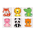 Adorable Animals - 6 Mini Paintings