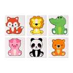 Adorable Animals - 6 Mini Paintings