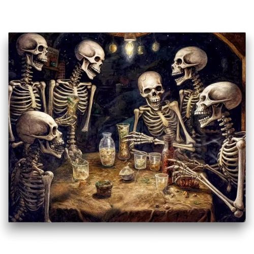 Afterlife Gathering Paint by Numbers