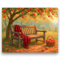 Autumn Apple Orchard Paint by Numbers