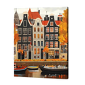 Autumn in Amsterdam Paint by Numbers