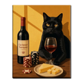 Black Cat Game Night Paint by Numbers