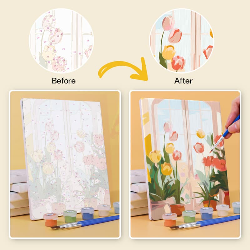 Charming Doorways - 6 Mini Paintings
