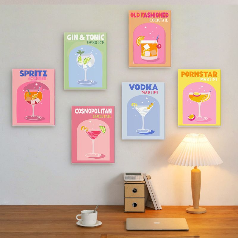 Cheers & Sips Mini Paint by Numbers